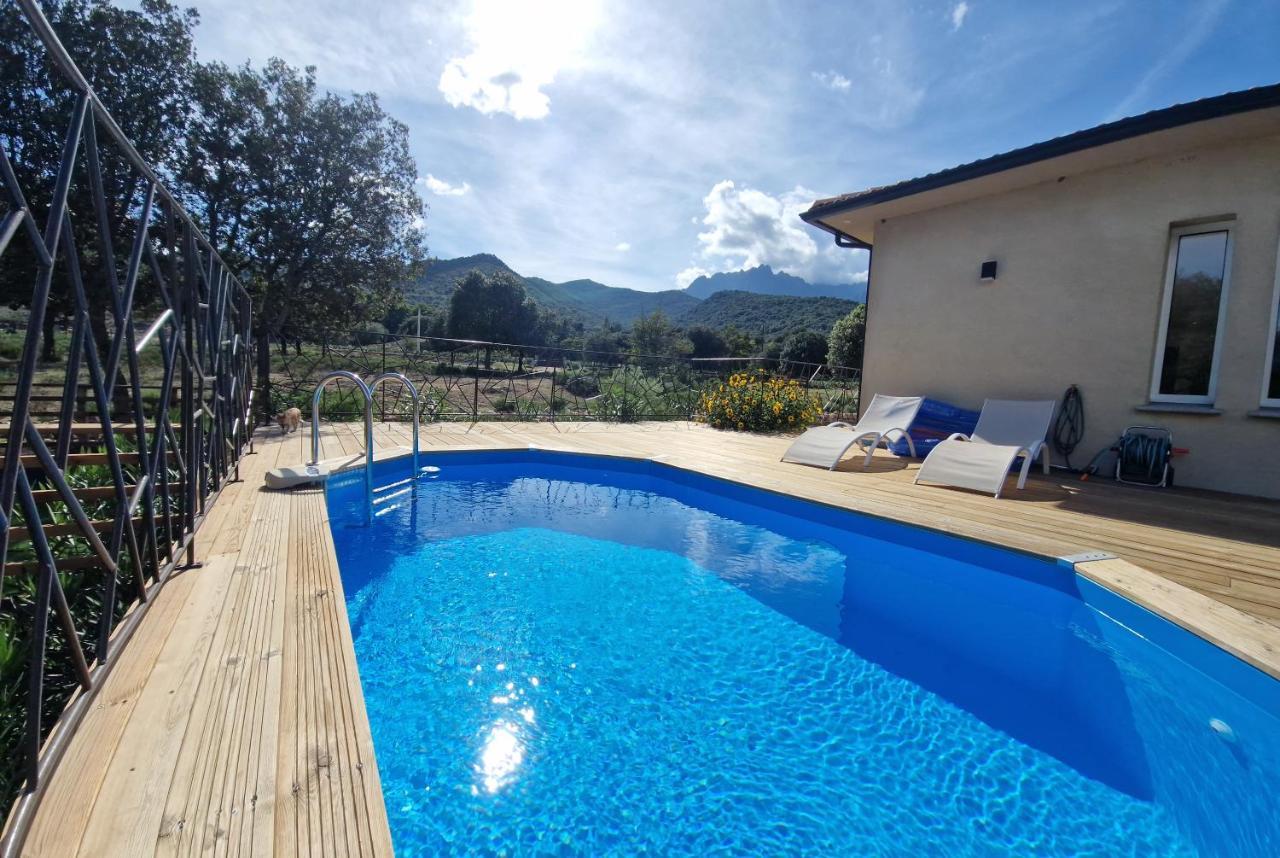 Вілла Domaine U Filanciu - Casa Chiara - Centru Di Corsica Moltifao Екстер'єр фото